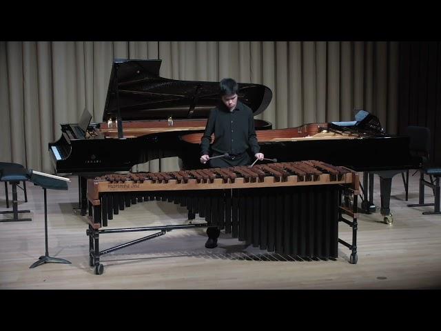 William Kim plays Prelude from Cello Suite No. 3, BWV 1009, Johann Sebastian Bach (for marimba)