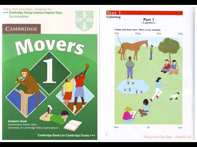 Movers 1 | Test 1 | All English 4U