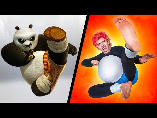 LOGRÉ LAS ACROBACIAS MÁS DIFÍCILES DE KUNG FU PANDA