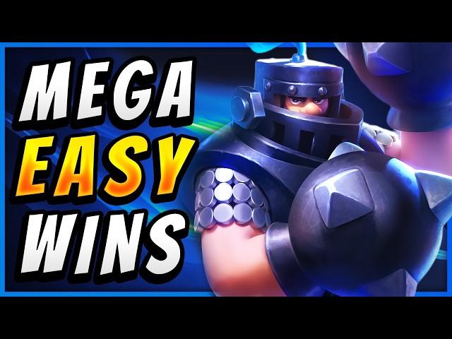 NEW MEGA KNIGHT DECK SMASHES the CLASH ROYALE META!