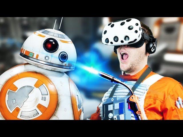 Virtual Reality Droid Repairing! - Star Wars: Droid Repair Bay Gameplay - VR HTC Vive