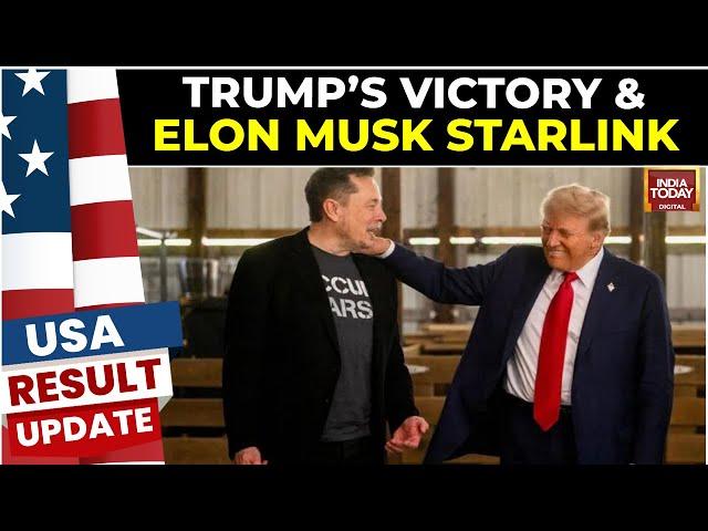 Donald Trump's Historic Victory Speech And Elon Musk's Starlink Rescue | India Today News