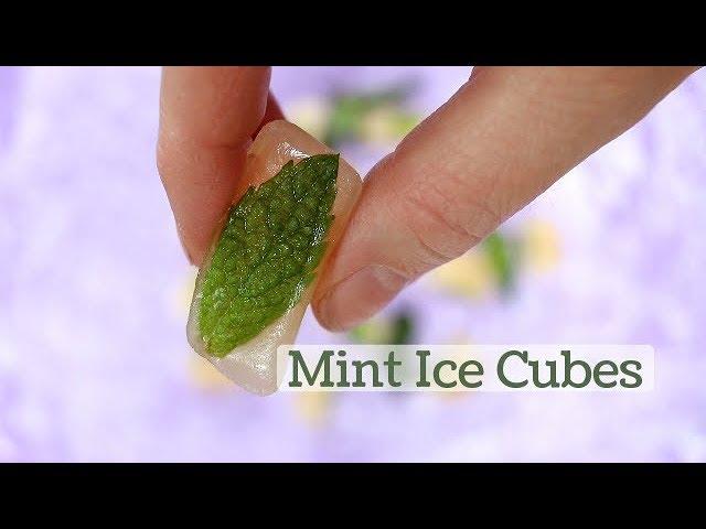 How to Make Mint Ice Cubes