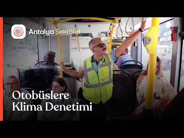 Otobüslere Klima Denetimi