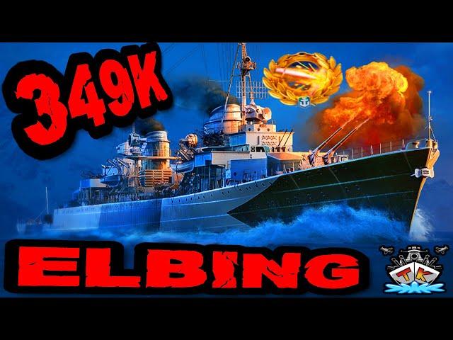 Elbing drückt 349K DMG *WTF!!!* im "300K Club" ️ in World of Warships 