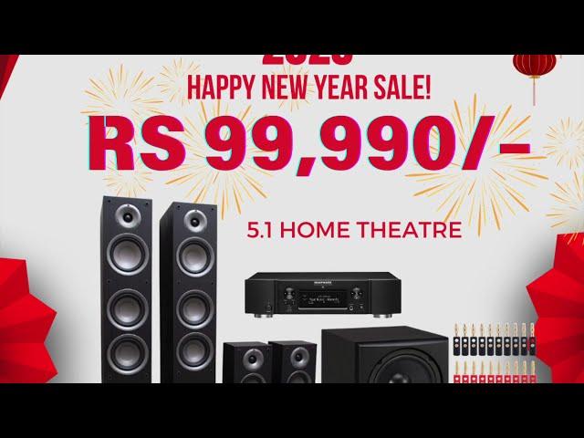 Celebrate New Year 2025 with unbeatable deals on branded home theater systems.