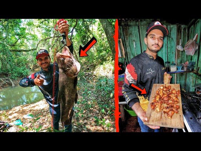 INCRÍVEL, PEGUEI UMA TRAIRA GIGANTE NO TERRITÓRIO DA ONÇA PINTADA, TINHAM PEGADAS POR TODO LADO