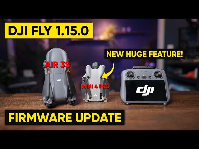 NEW DJI Mini 4 Pro FIRMWARE & DJI FLY Update 1.15.0 - New Features!!