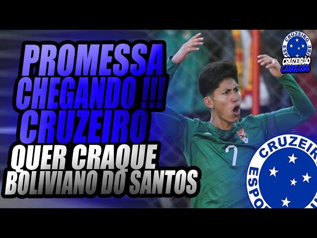 PROMESSA NO CABULOSO !!! Miguelito pode assinar com o Cruzeiro após se enfurecer com Santos !!!