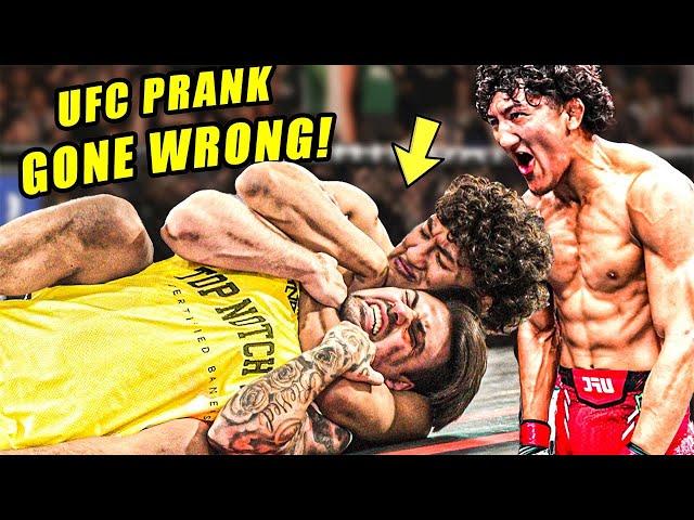 I Got KNOCKED OUT by UFC Fighter Raul Rosas After This INSANE Prank! (MUST WATCH)