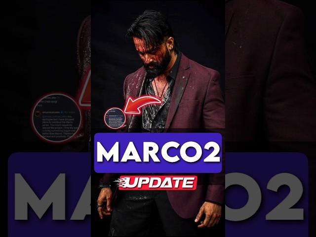 Why Marco 2 Cancelled? Fans Are Shocked After Brutal Truth Revealed! #marco #southmovie #shorts