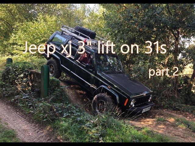 Jeep xj 3" lift 31s, part two