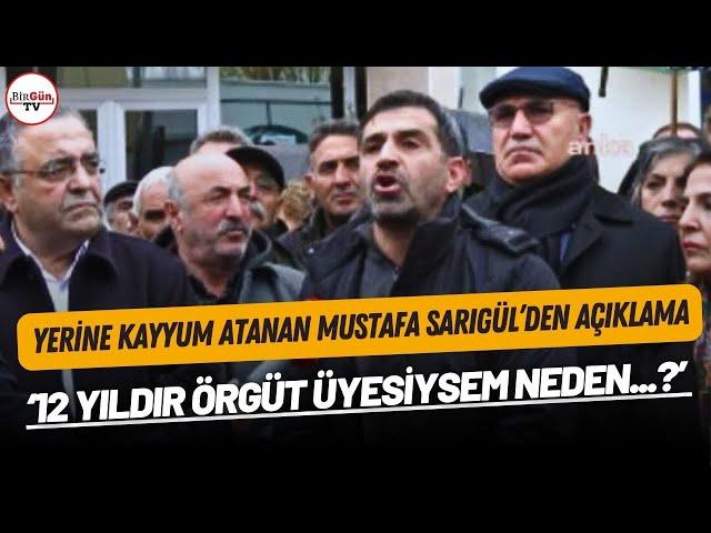 Yerine kayyum atanan Ovacık Belediye Başkanı Mustafa Sarıgül'den çok sert tepki! "BU KİŞİ HIRSIZDIR"