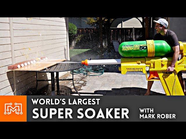 World's Largest Super Soaker with Mark Rober | I Like To Make Stuff