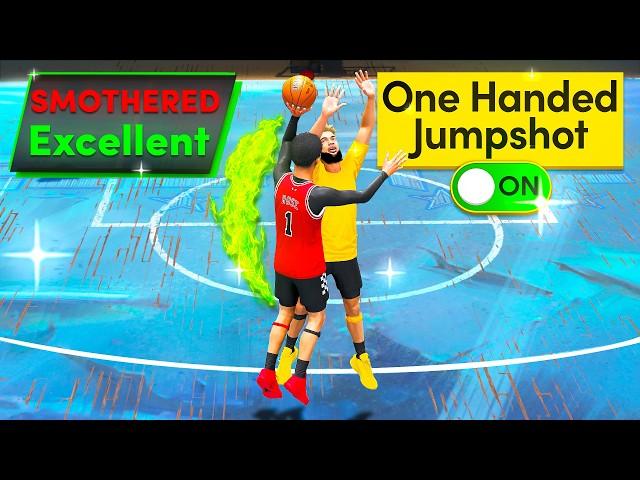 This ONE HANDED JUMPSHOT is GAME BREAKING in NBA 2K25! BEST JUMPSHOT in NBA 2K25