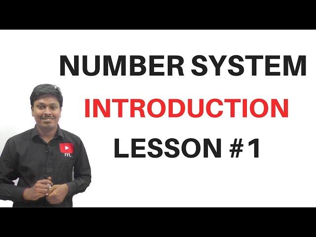 Number System || Introduction (LESSON-1)