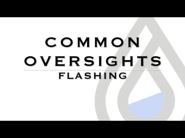 Waterproof Deck Coatings | Common Oversights | Flashing | Pli-Dek