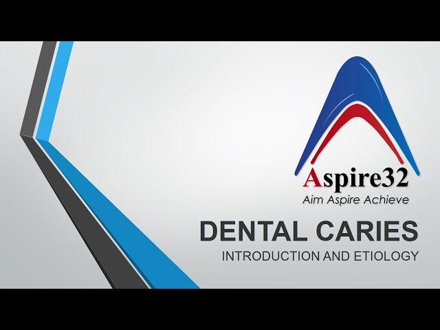 Dental Caries  - Introduction and Etiology by Dr Suresh Shenvi