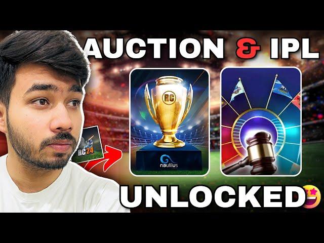 How to Unlock RCPL 2025 & Auction in Real Cricket 24 