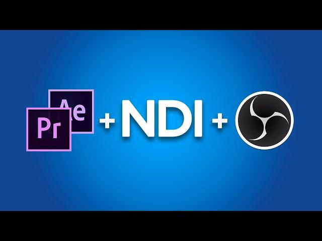 How to Live Stream Your Premiere Pro Timeline With the OBS NDI Plugin