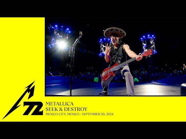 Metallica: Seek & Destroy (Mexico City, Mexico - September 20, 2024)