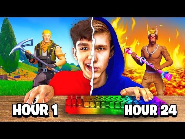 I Trained With A PRO PLAYER For 24 HOURS Straight... (ft. MrSavage)