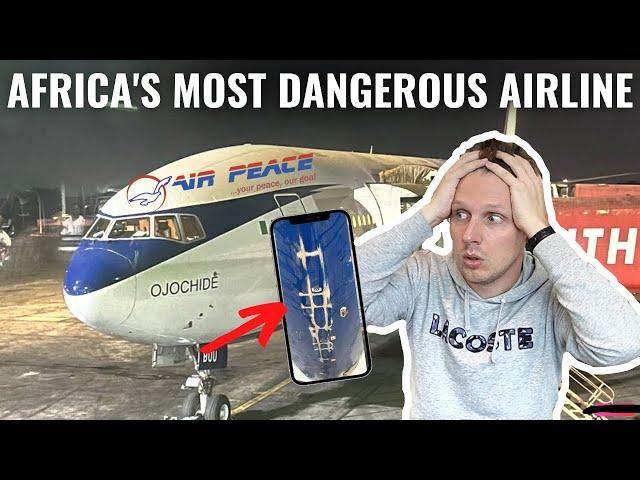 AIR PEACE HORROR FLIGHT - THIS AIRLINE IS DANGEROUS!