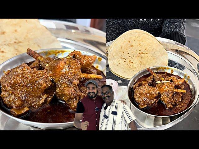 मुच्छड अंकल का  Dhungar Laal Maas | Traditional Laal Maas recipe explained | Udaipur food tour