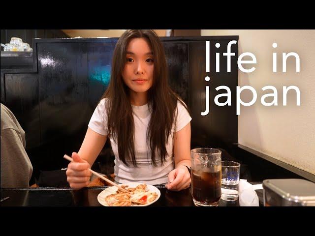 Life in Japan | everything i ate, nara deer park, exploring kyoto & osaka, tokyo studio apt tour