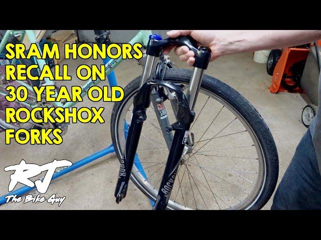 SRAM Replaced My 30 Year Old Recalled RockShox Mag 20 Forks