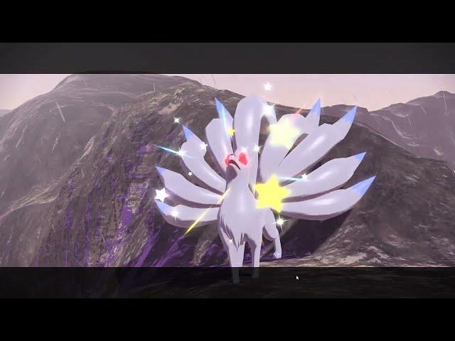 Shiny Alpha Ninetales Encounter & Capture | Pokemon: Legends Arceus