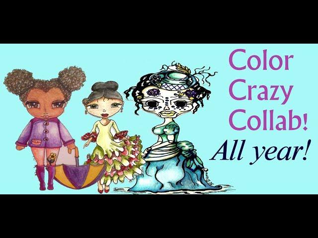 Color Crazy Collab  #13  W/Poetspice