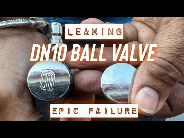 Amazon Fake | One of these is an imposter. DN10 BALL VALVE FAILURE @powerwashingproga