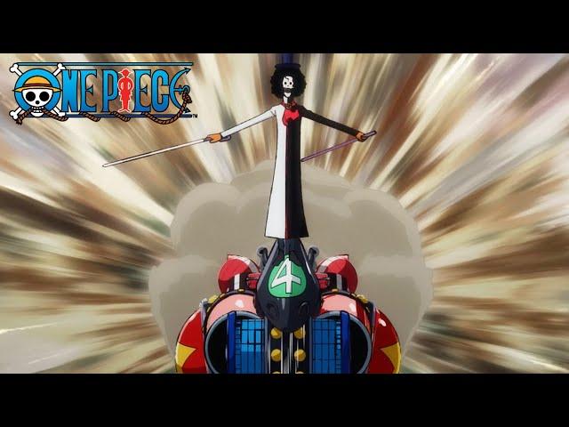 "Drive Me Closer, I Want to Hit Her With My Sword!" | One Piece