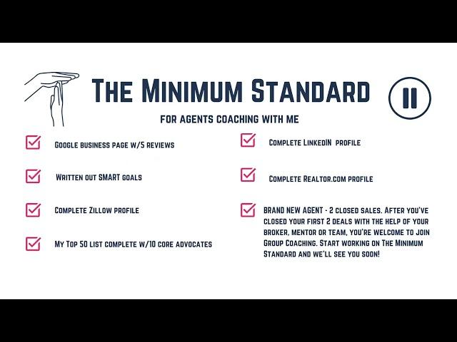 The Minimum Standard