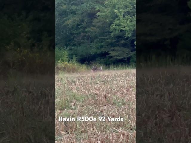 92 Yard Bow shot Ravin R500e