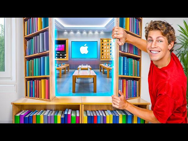 I Built a SECRET Apple Store in My Room!