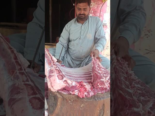 chest cutting into two pieces | amazing meat cutting expert butchers