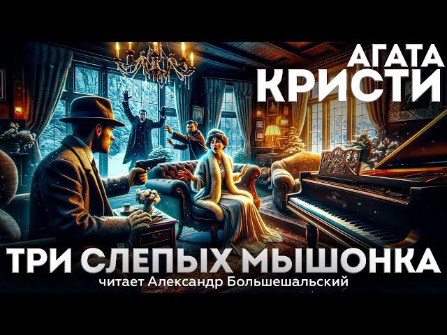 Агата Кристи - ТРИ СЛЕПЫХ МЫШОНКА (Детектив) | Аудиокнига (Рассказ) | Читает Большешальский