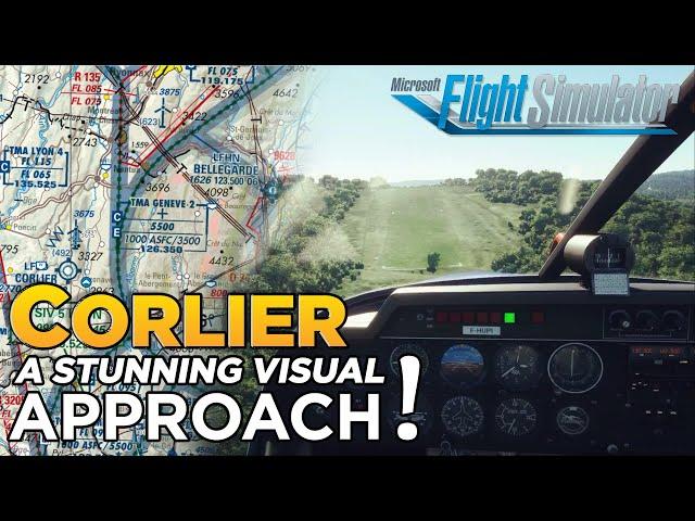 MSFS 2020 - ONE of the MOST CHALLENGING FRENCH AIRFIELD (LFJD)