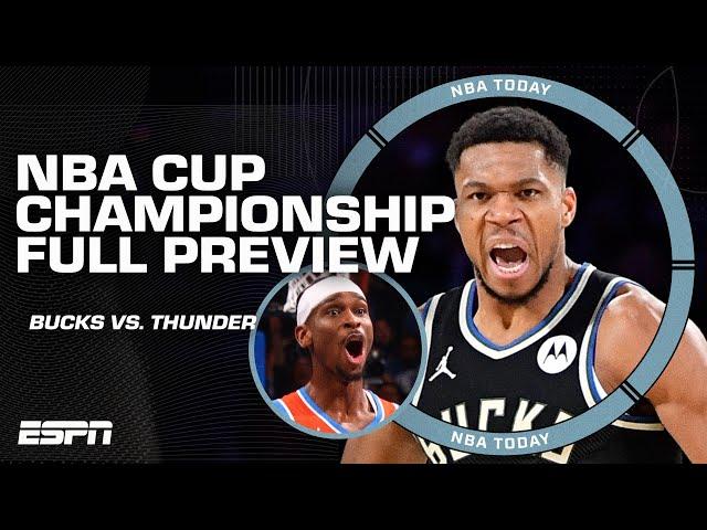 FULL NBA CUP CHAMPIONSHIP PREVIEW  'We are witnessing Giannis take his game to A NEW LEVEL' - Perk