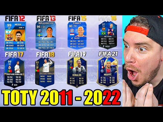 TUTTI i TOTY da FIFA 11 a FIFA 22