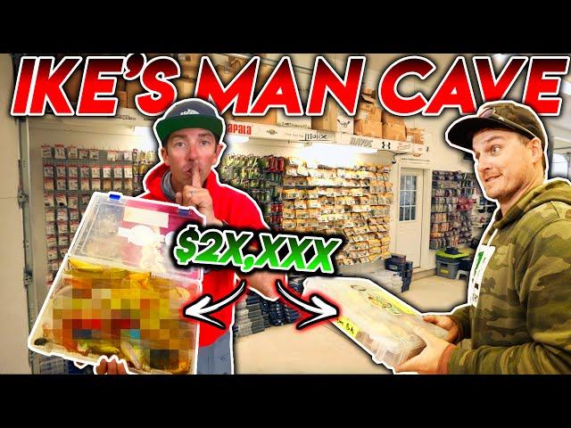 The SECRET Baits Pro Fisherman Don't Want YOU to Know About!! Mike Iaconelli's EPIC Man Cave!