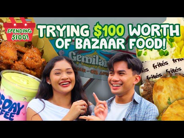 Spending $100 At The KAMPONG GLAM RAMADHAN BAZAAR!