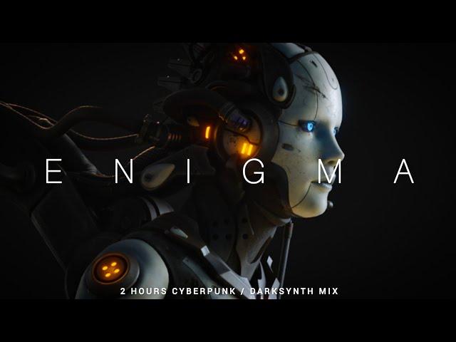 2 HOURS Cyberpunk / Darksynth / Midtempo Mix 'ENIGMA'