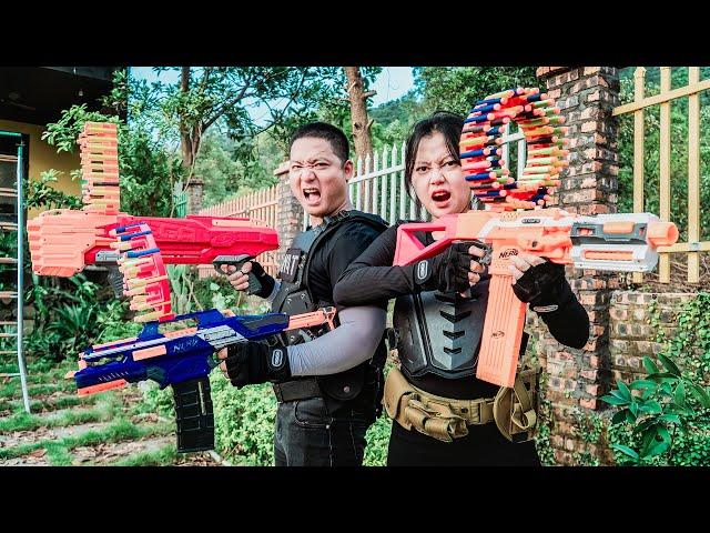 LTT Game Nerf War : Captain Warriors SEAL X Fight Crime Mr Zero Action Villa Defense Secret Revealed