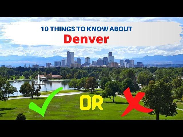 Living in Denver Colorado - 10 Pros and Cons You Need To Know Before Moving To Denver