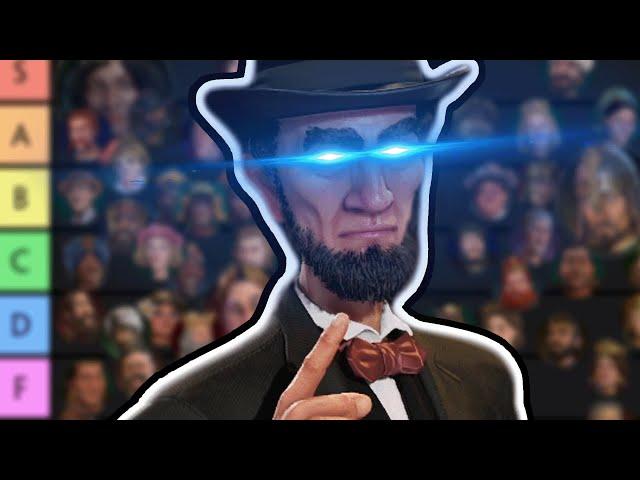 Civ 6 LEADER PASS RANKINGS Great Negotiators And Predictions Tier List by boesthius