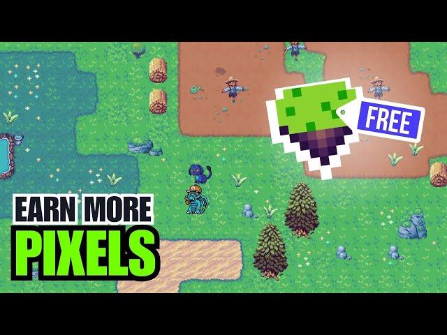 How to own a land in Pixels to Earn More (For Free) $PLOTS, Kuroro