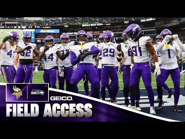 Vikings at Seahawks Week 16 Field Access